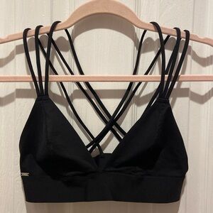 Victorias Secret PINK Women’s Bralette Black Size S Yoga Pilates